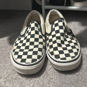 Checkered vans size 7 women’s